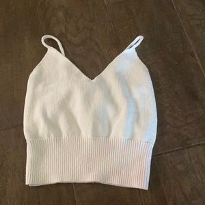 Spaghetti strap crop top